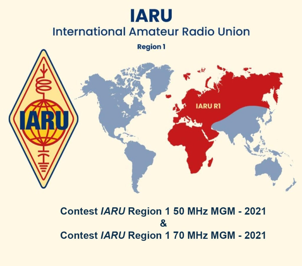 Contest IARU R1 50⁄70 MHz MGM — Results International Amateur Radio